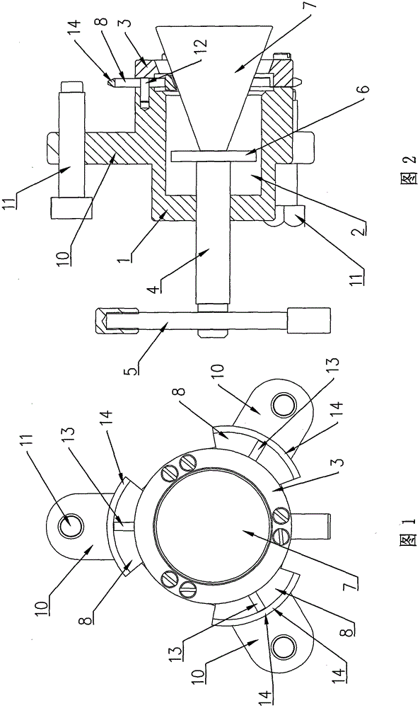 Inner hole sleeve pulling device