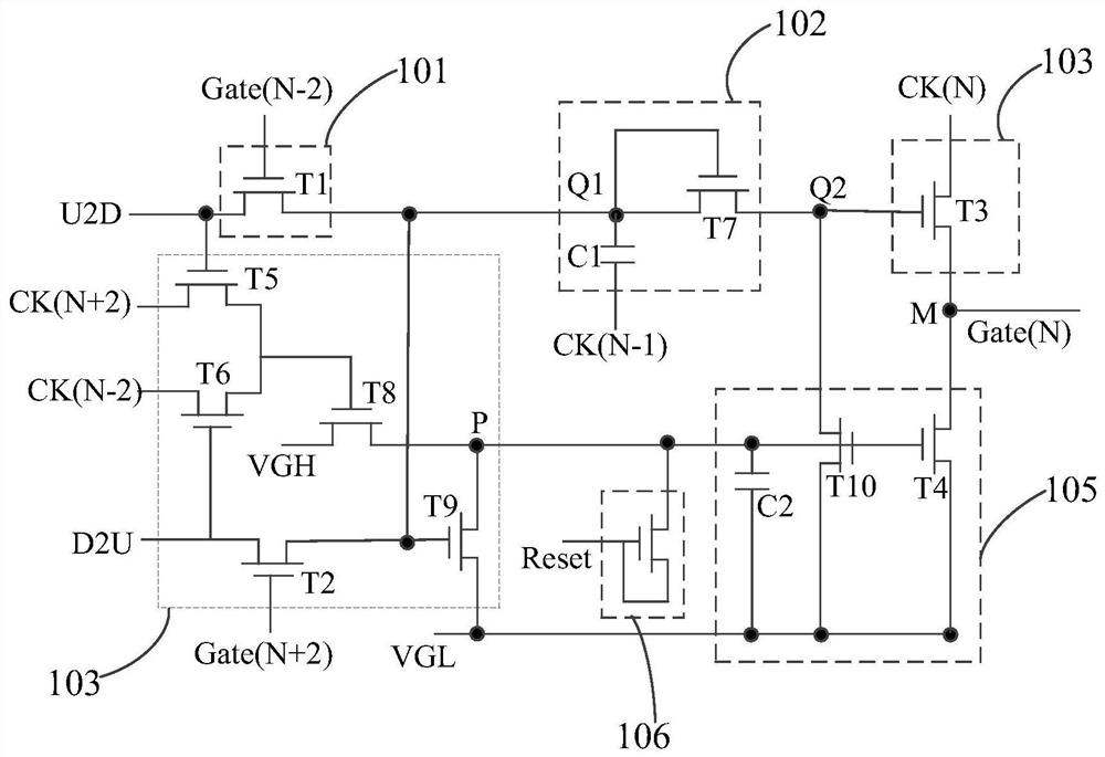 GOA circuit and display panel