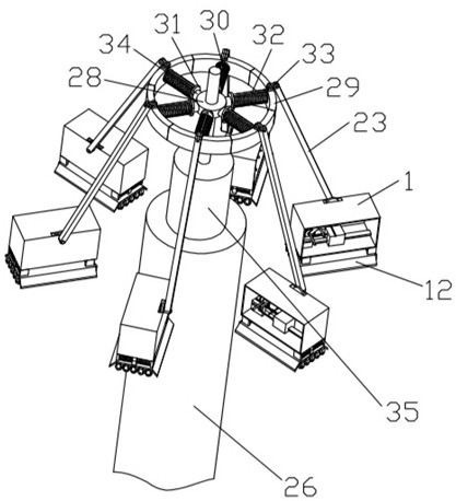 Centrifugal self-balancing type illumination system