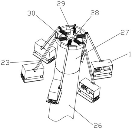 Centrifugal self-balancing type illumination system