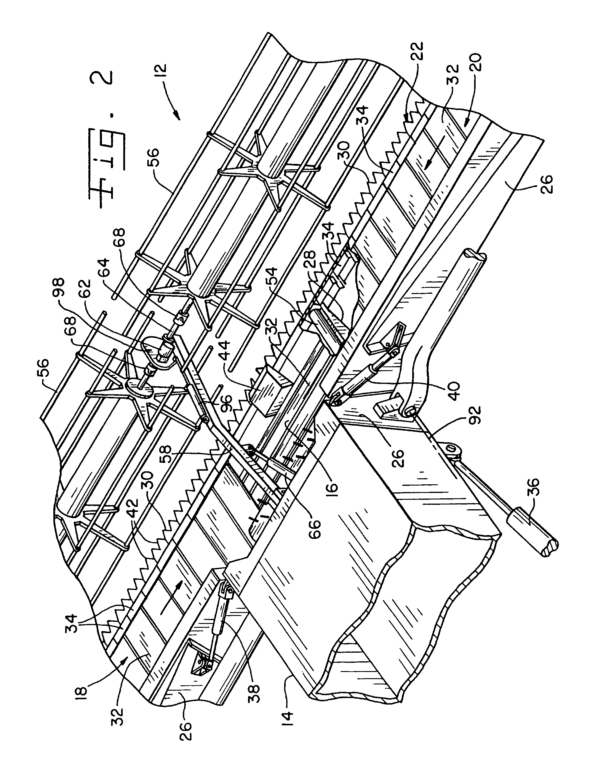 Independent center reel position adjustment for an agricultural harvesting machine