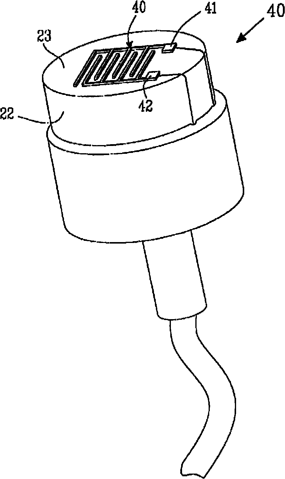 Method and arrangement for detecting particles