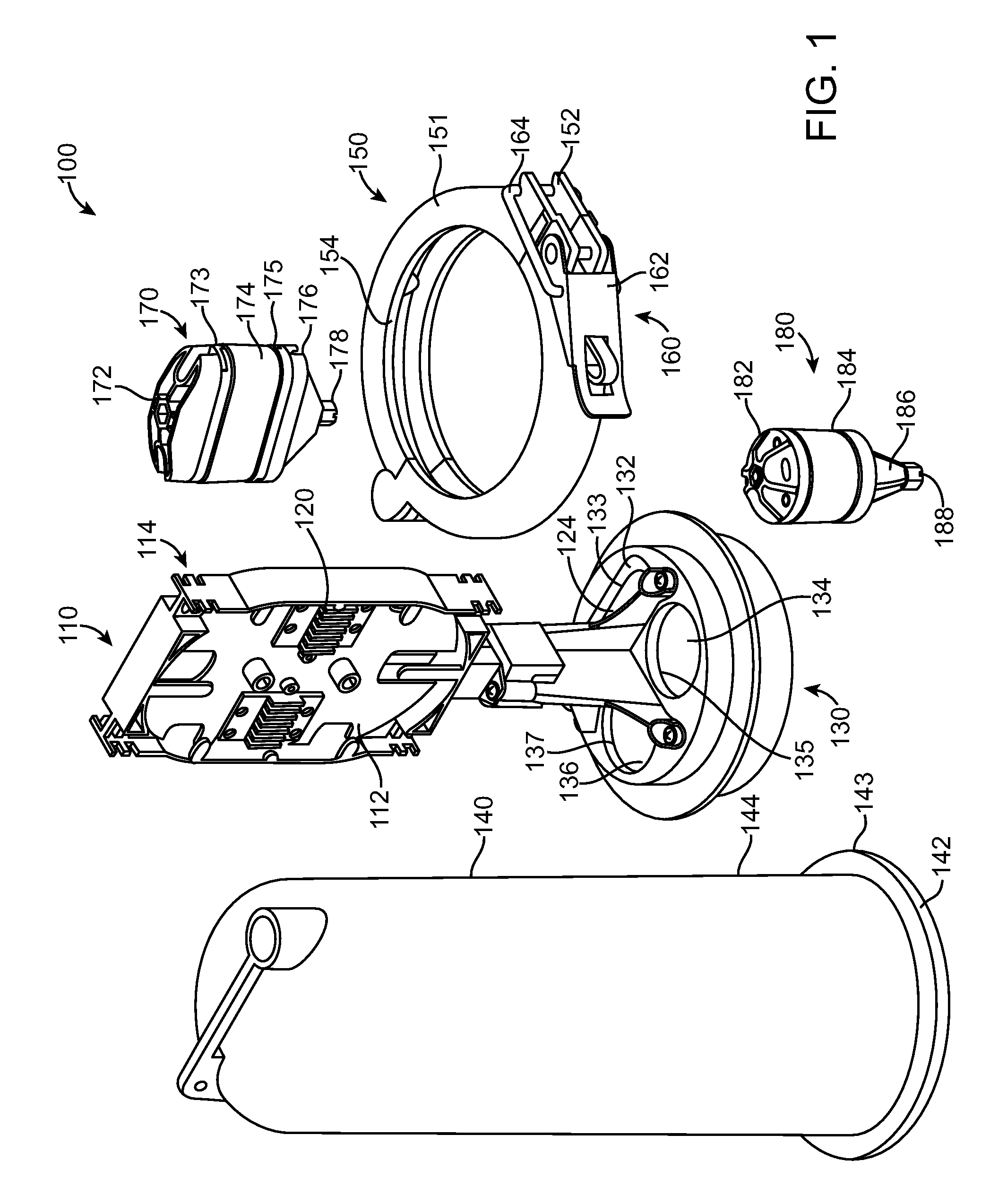 Sealing gland system