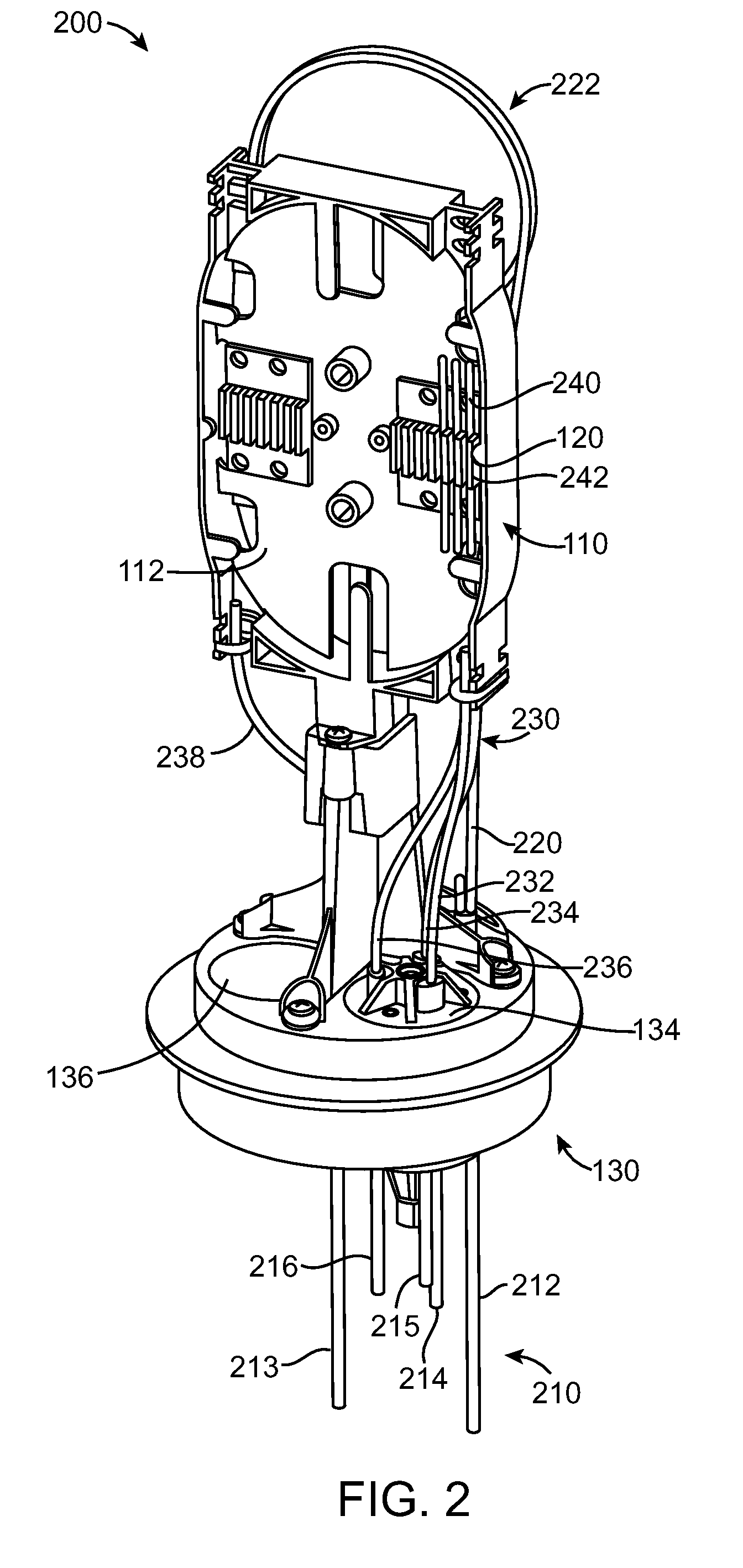 Sealing gland system