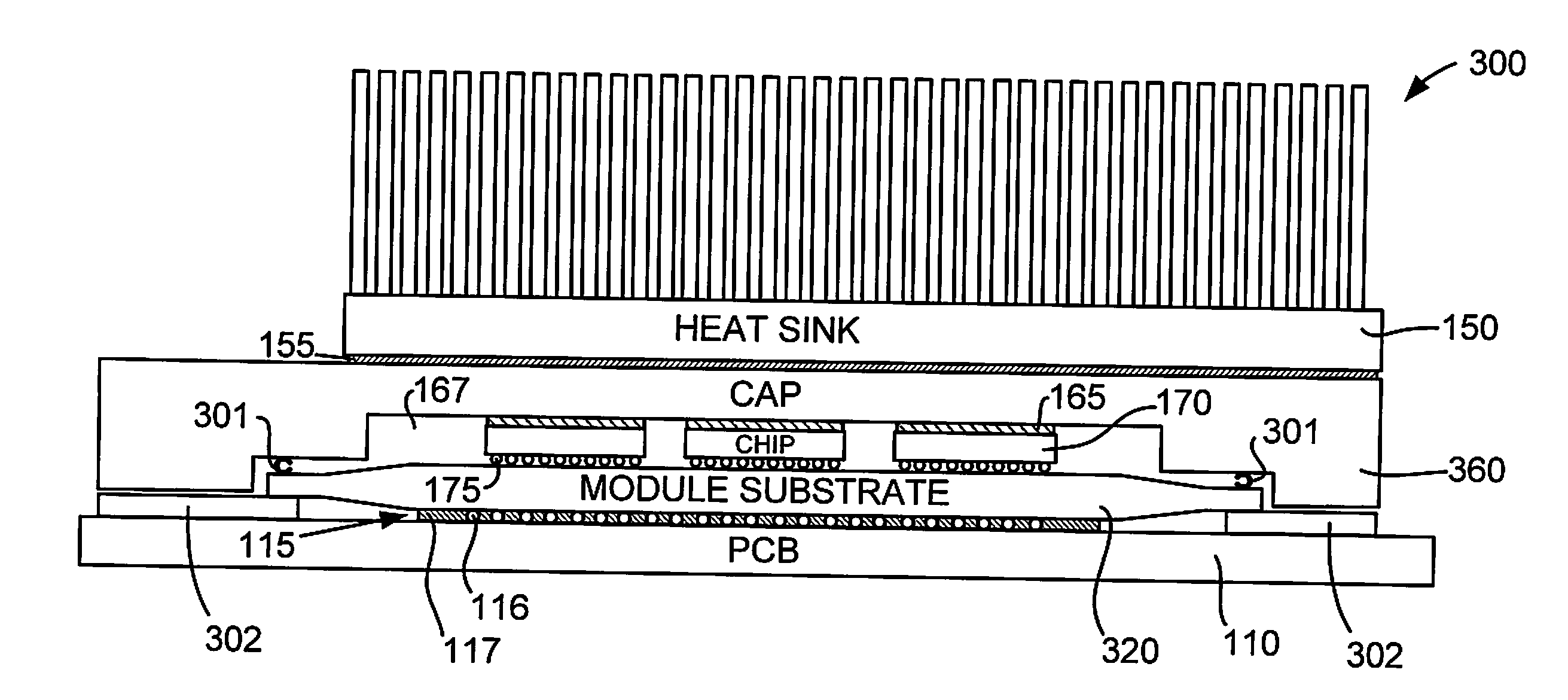 Method and Apparatus for Carbon Dioxide Gettering for a Chip Module Assembly