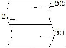 Preparation process of light composite structure toughened glass