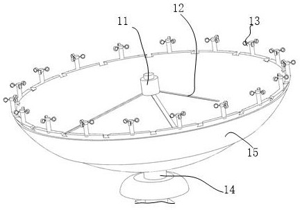 Satellite remote sensing data terminal receiving device