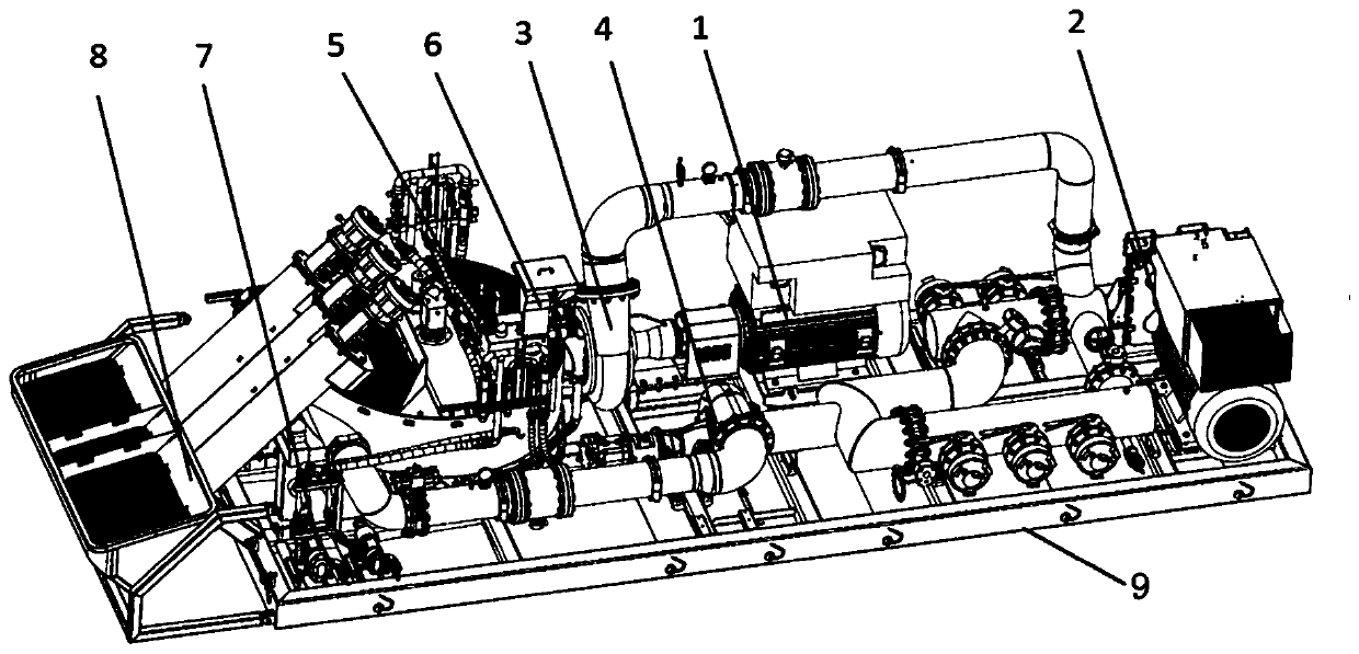 Electro-hydraulic mix-drive sand mixing equipment