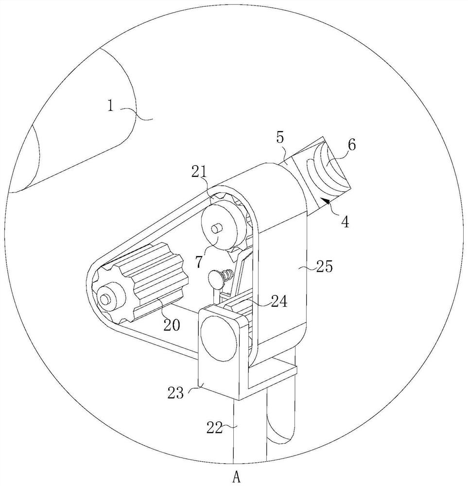 Full-automatic plane labeling machine