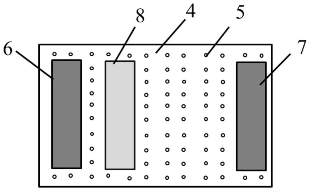 A kind of gan transistor covered with nanocolumn barrier and its preparation method