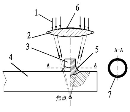 Laser welding method of side electrode precious metal of spark plug