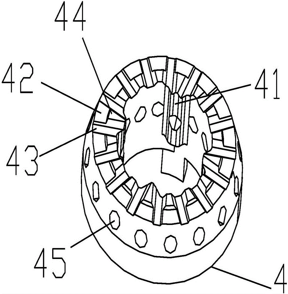 Gas furnace head