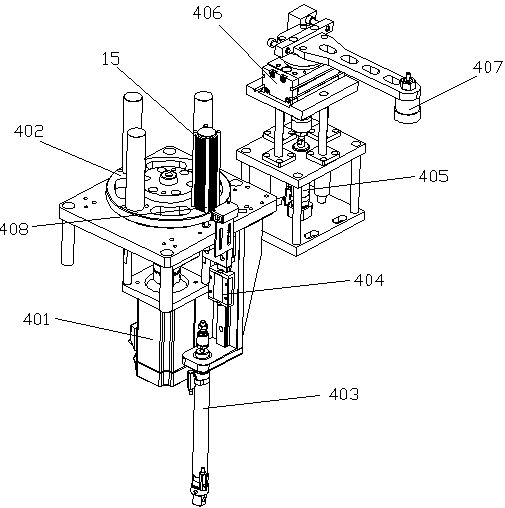 Button switch automatic assembling machine convenient to rivet