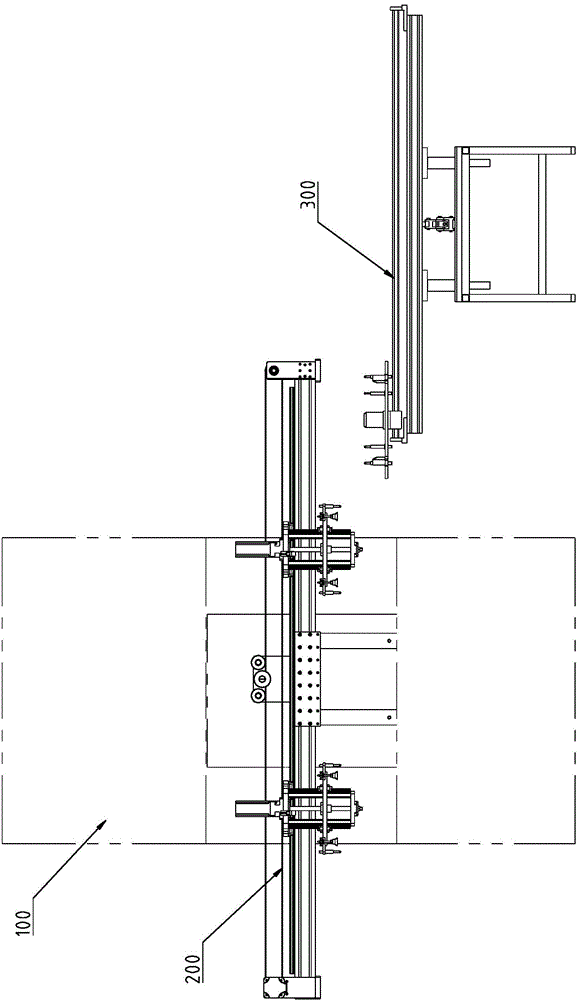 Punching machine mechanical arm device