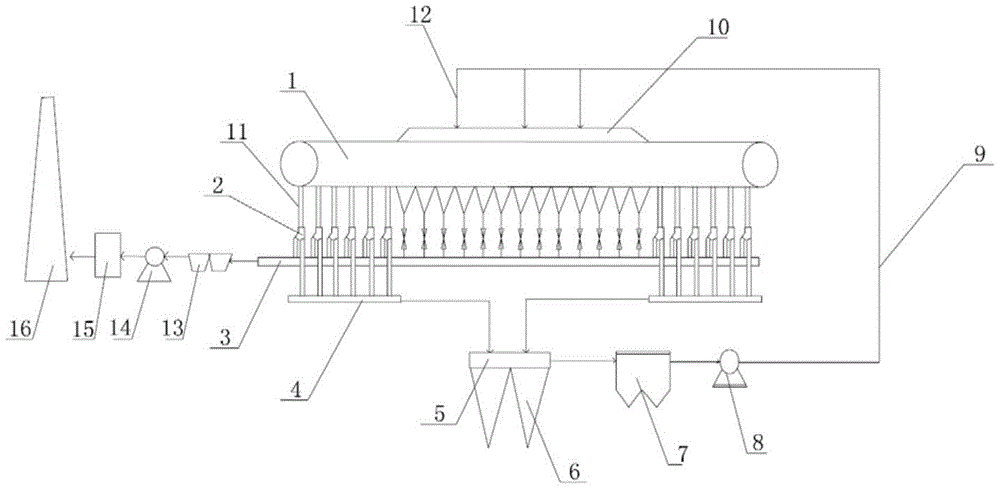 A sintered bellows exhaust gas waste heat recycling device and method