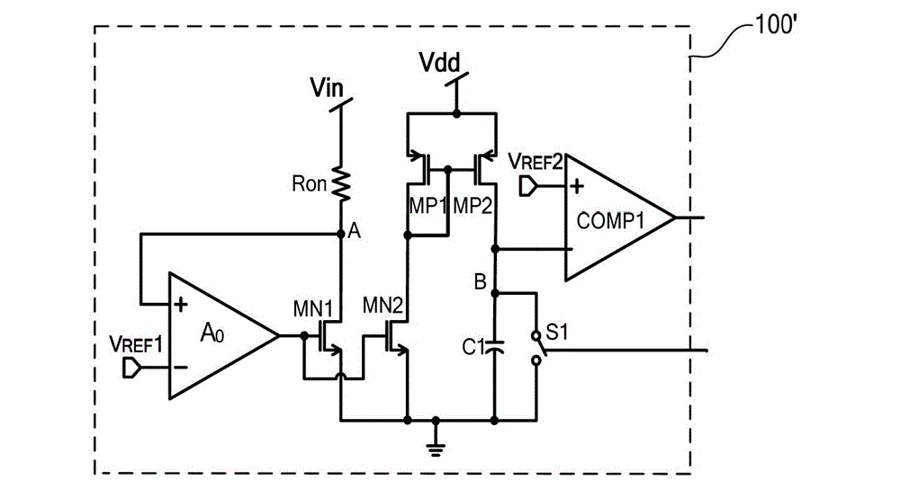 Self-adaptive constant-on-time control circuit