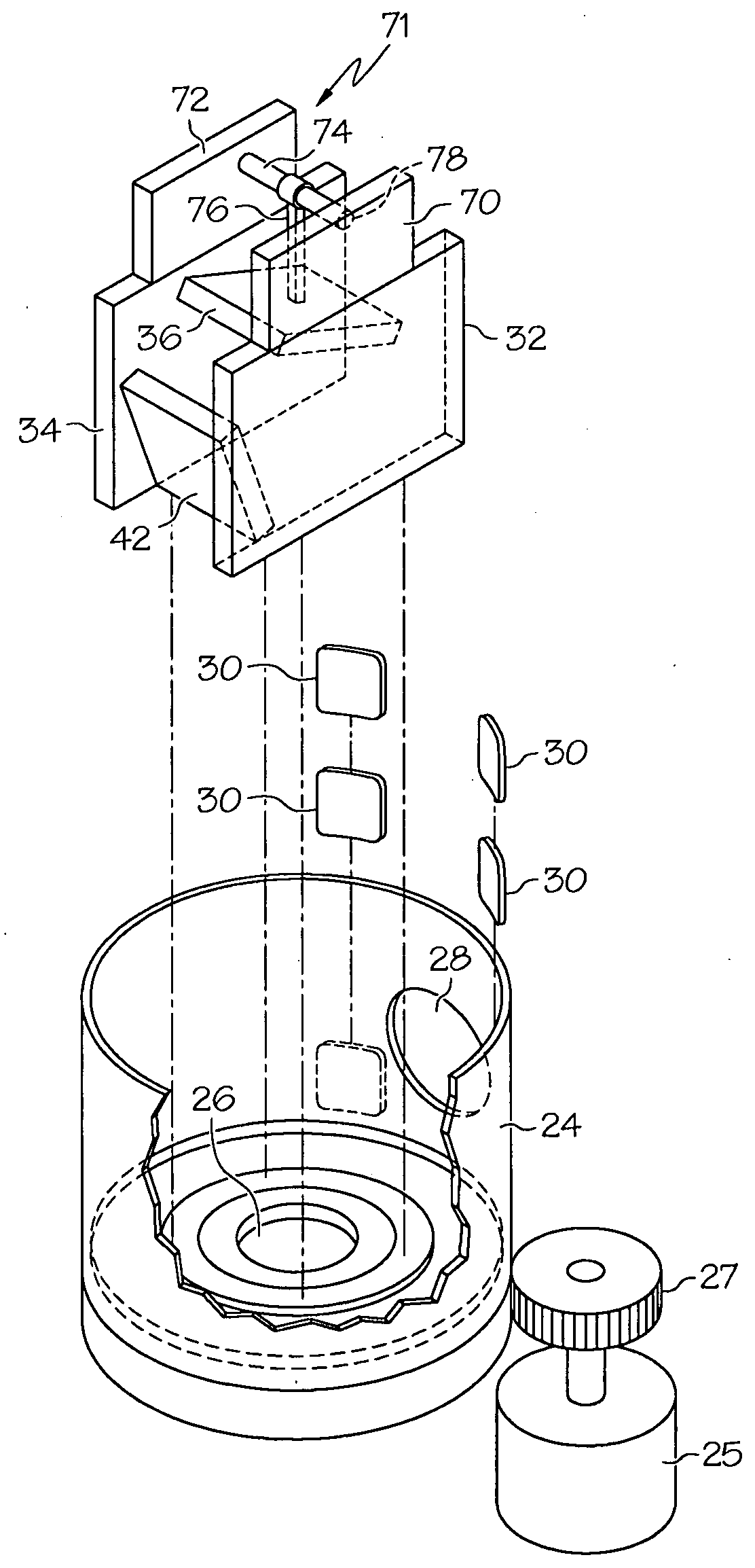 Laser transmitter and method