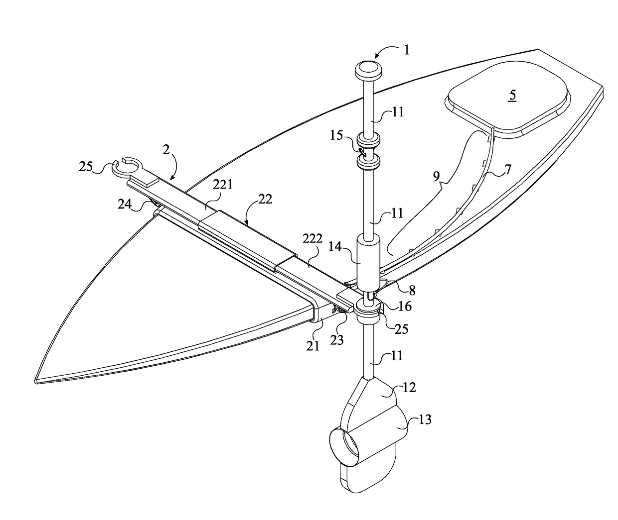 Jet-powered oar system for a paddle board