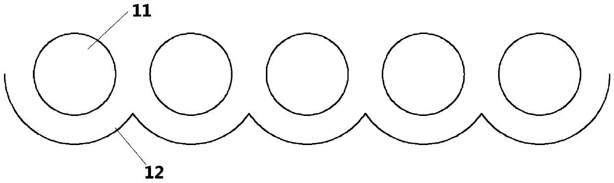 A Trough Solar Collector System with Stabilizer Intervals