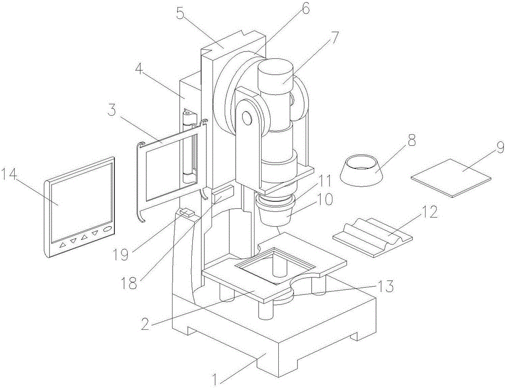 Infantile fingerprint testing and finger vein acquisition and recognition equipment and method