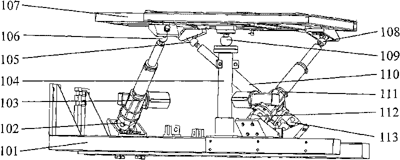 Large plate installation mechanical arm