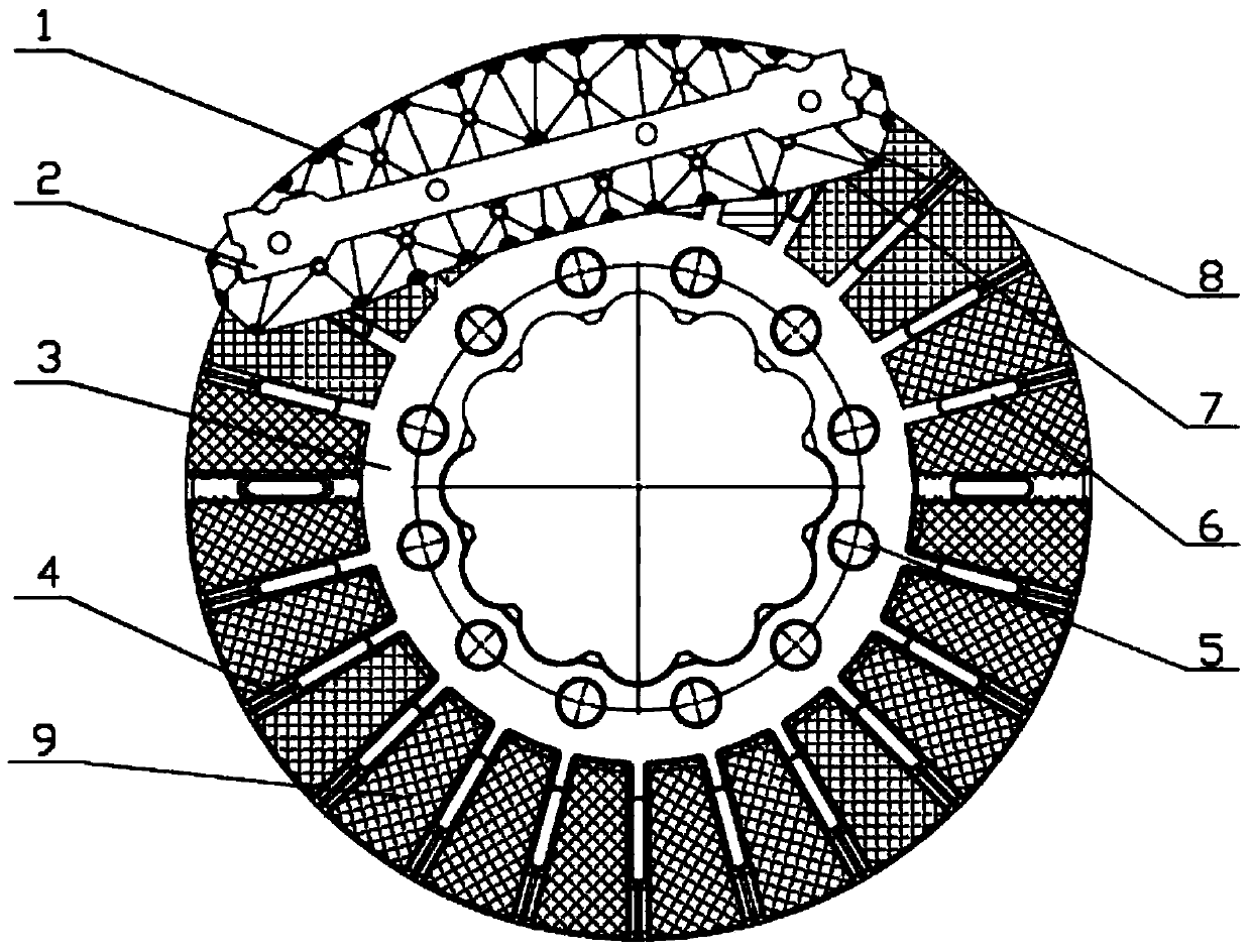 A friction pair of al/sic and cu/sic composite materials for rail vehicles and its preparation method