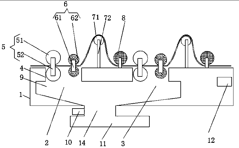 A fabric raising machine