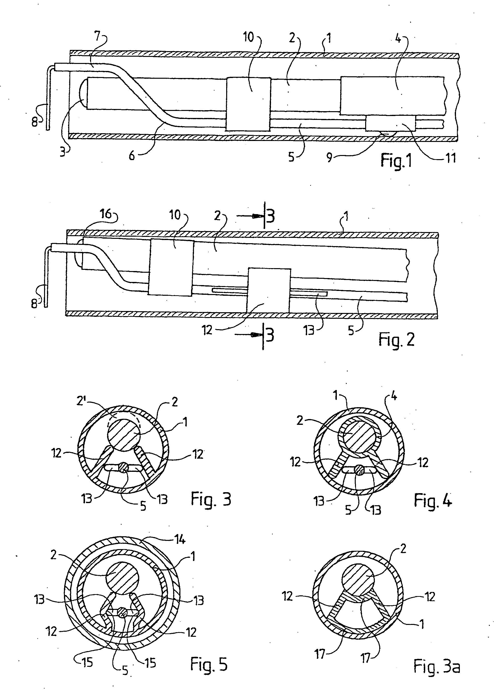 Resectoscope comprisig positioned optics