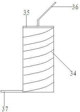 An automatic cooking device with closed oil suction fume