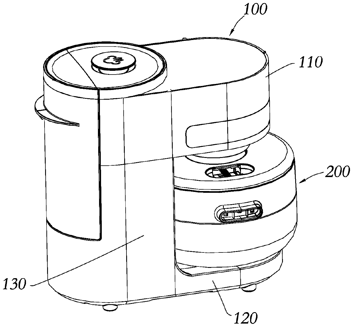 Limescale treatment method for steam heating type cooking appliance