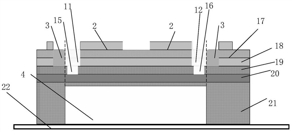 A Constraint Release Type Differential Piezoelectric Ultrasonic Transducer Chip and Its Working Method