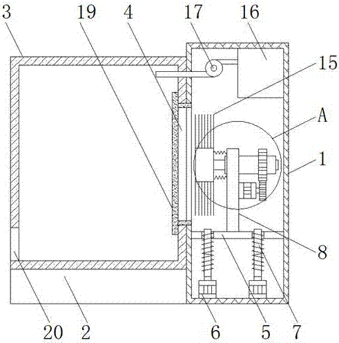 Pig farming trough capable of being automatically cleaned