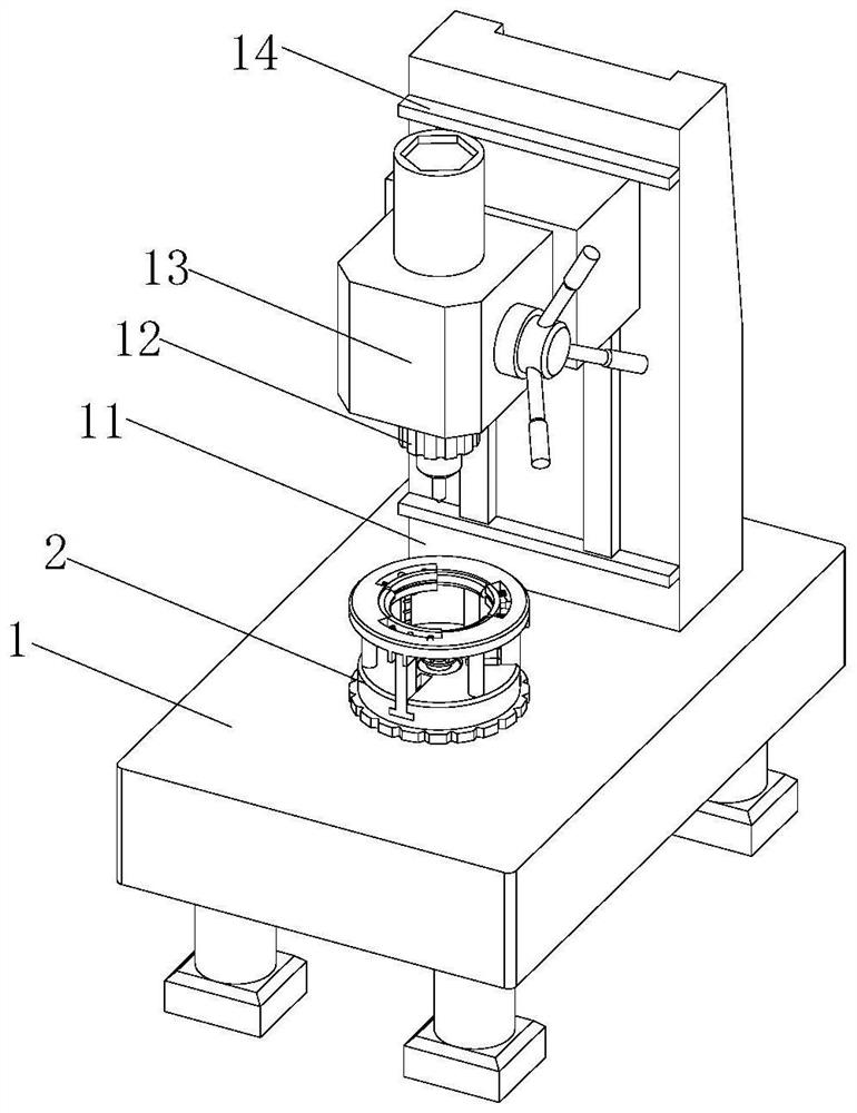 Spherical casting drilling equipment