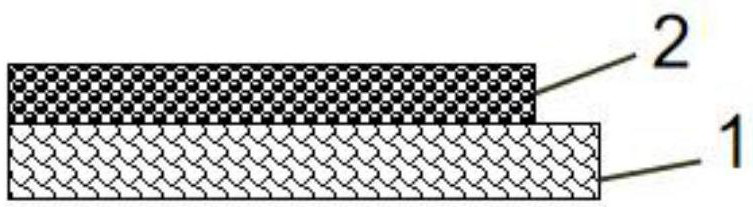 Magnesium metal air battery positive electrode catalyst and continuous coating preparation method thereof