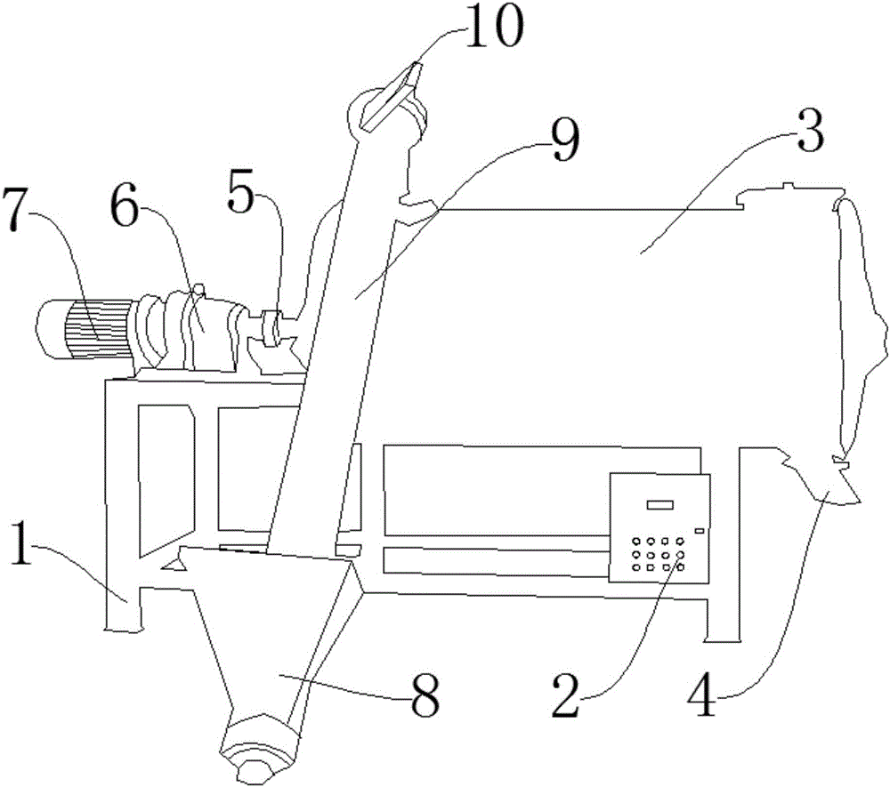 Novel dry-mixed mortar mixing equipment