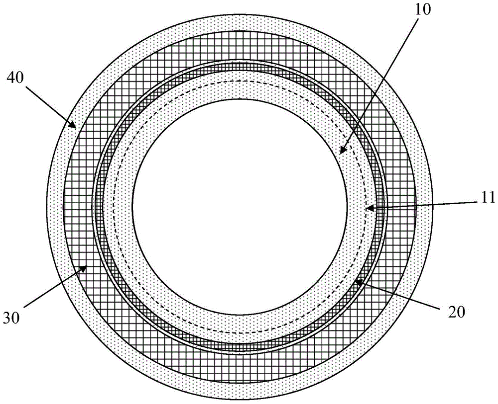 Ceramic bearing and nuclear power pump equipped with ceramic bearing