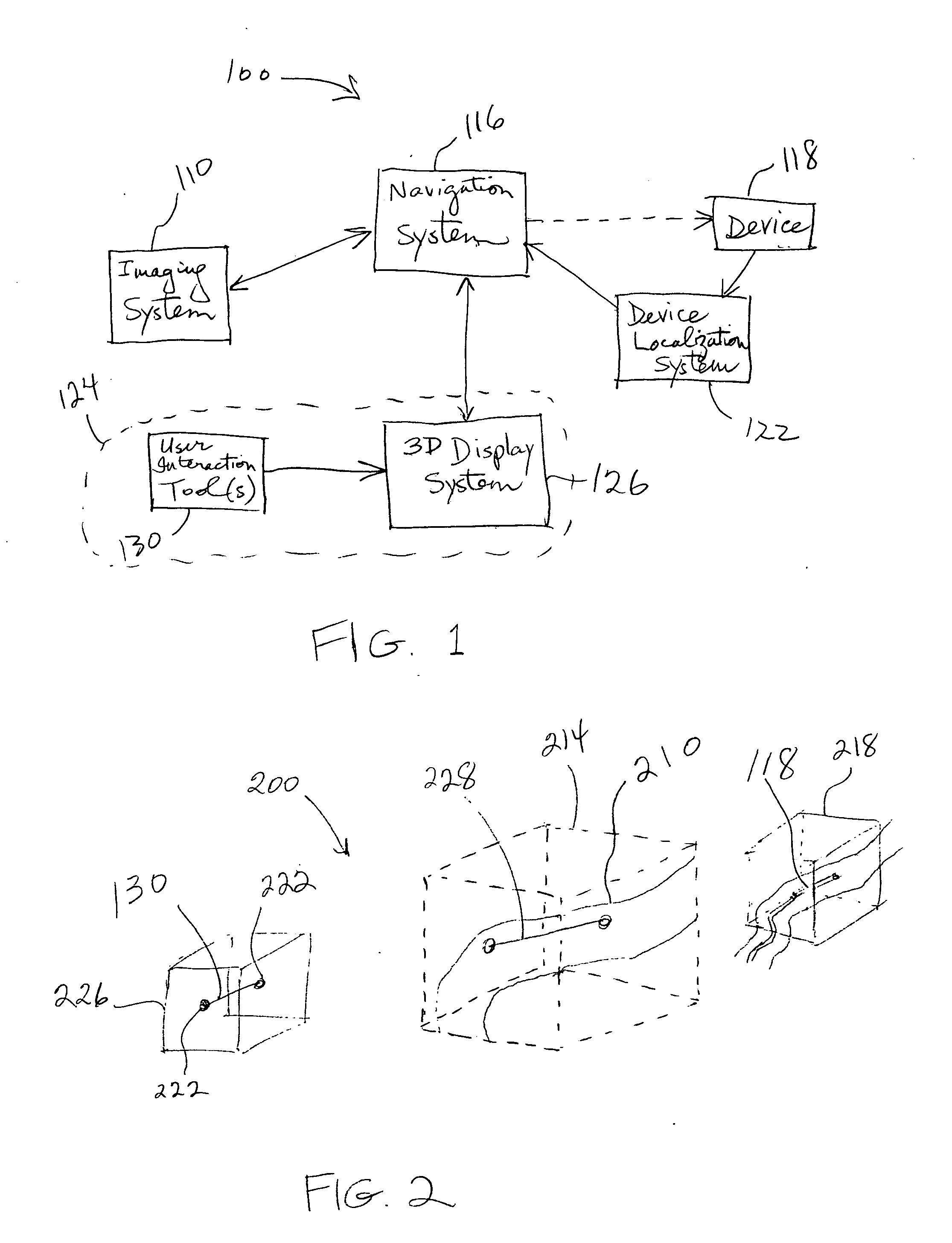 Surgical navigation using a three-dimensional user interface