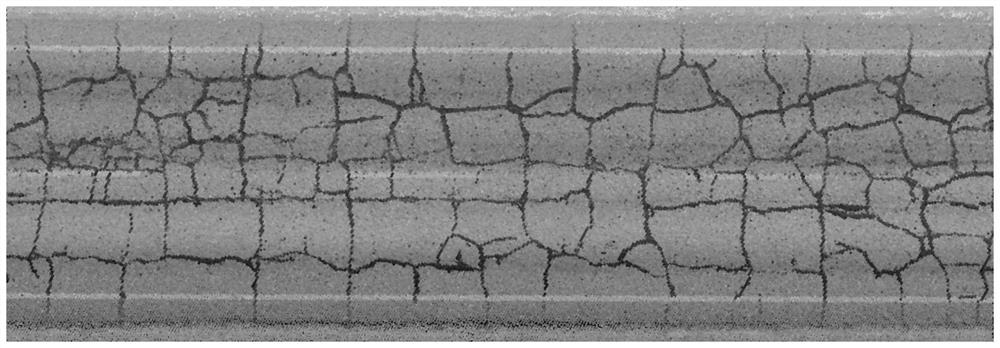 Road surface crack detection method based on vehicle-mounted laser point cloud