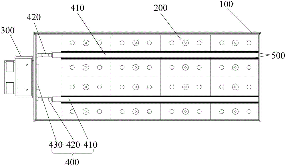 Battery pack and its cooling structure