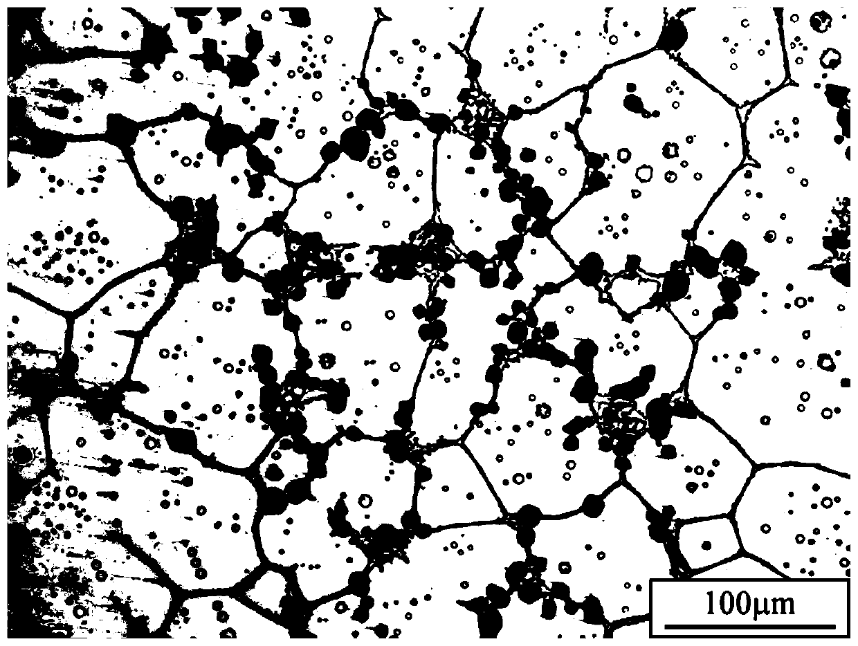 Preparation method of particle-reinforced medical magnesium-based composite material