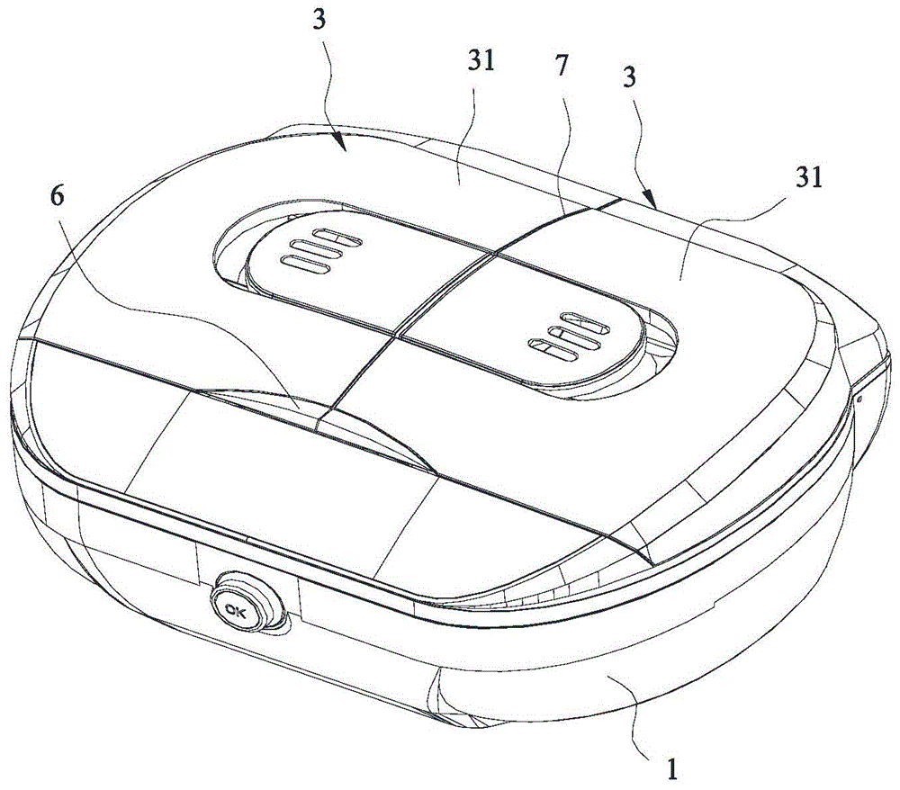 A double inner pot rice cooker