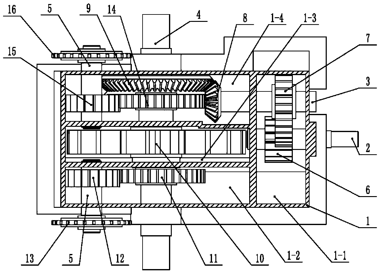 Suspended rack rail transport vehicle driving device