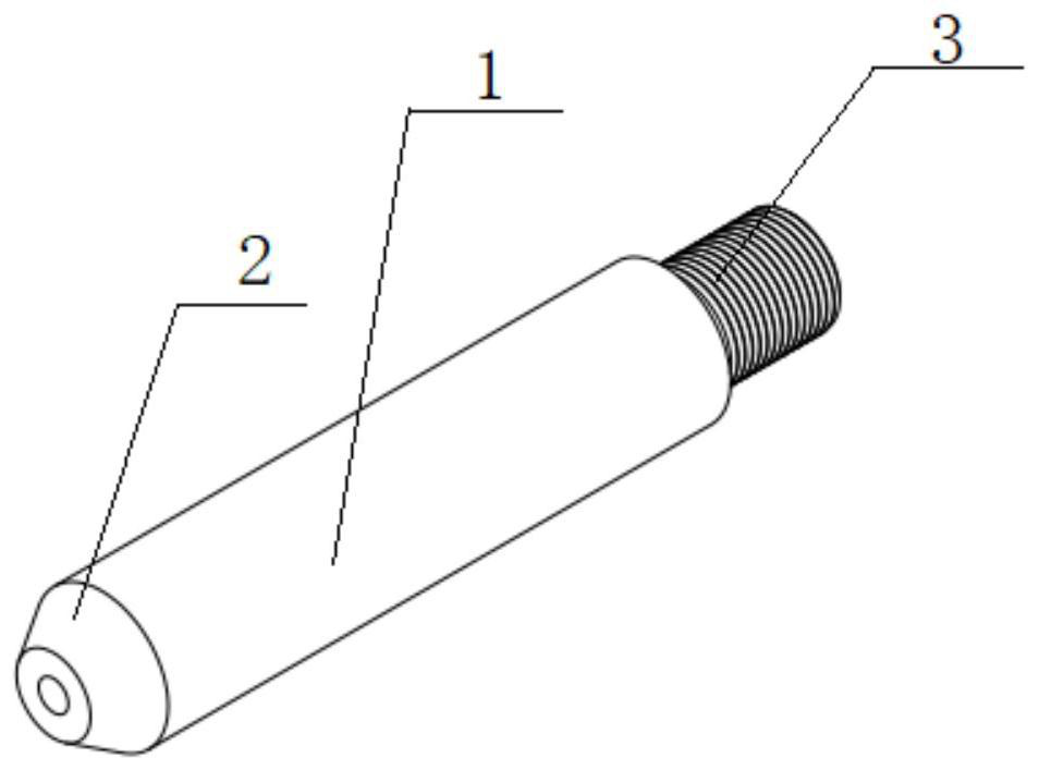 High-temperature alloy mandrel applied to planetary rolling mill for rolling copper and copper alloy and preparation method thereof