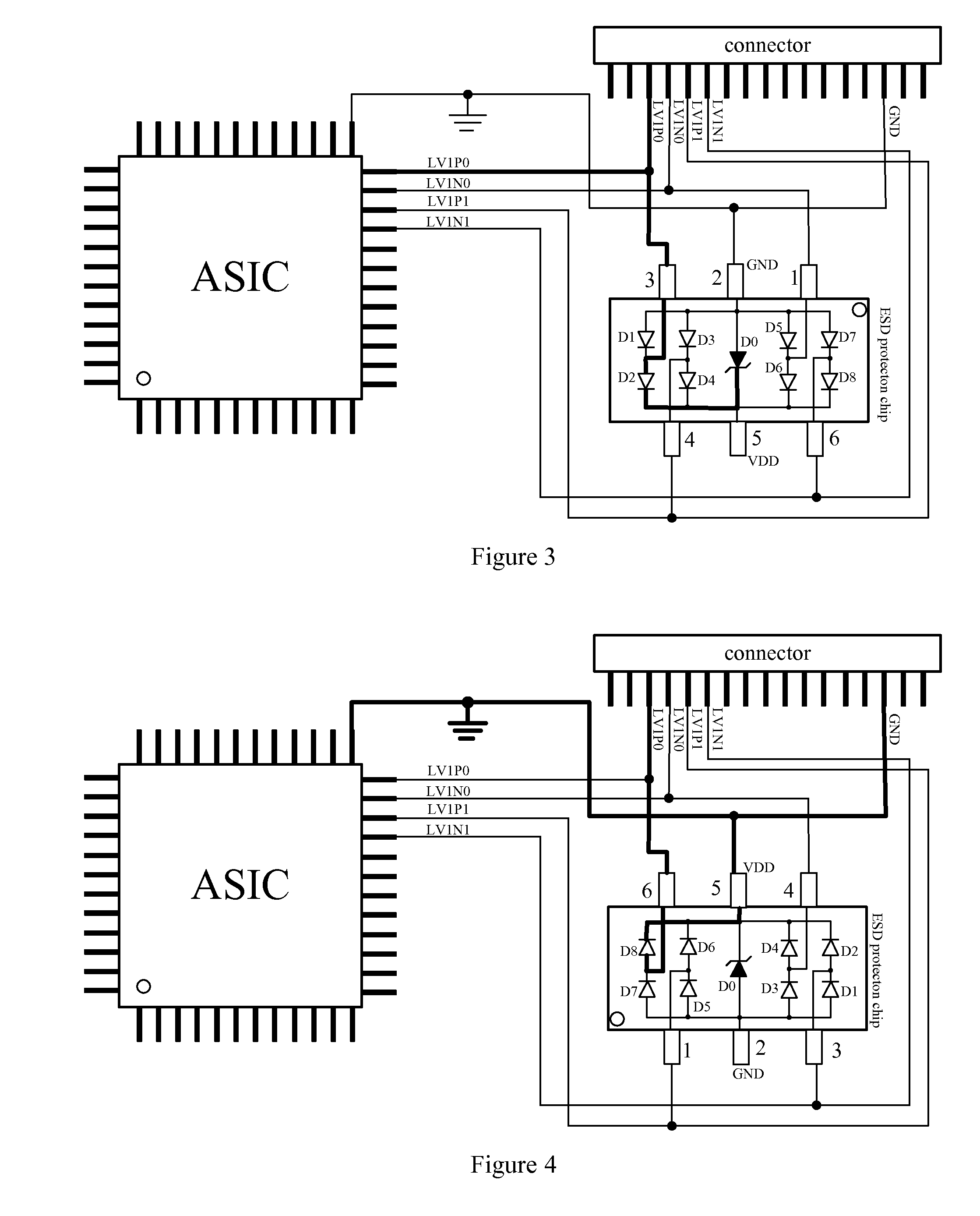 Apparatus and method for detecting the abnormal soldering of an electrostatic discharge protection chip