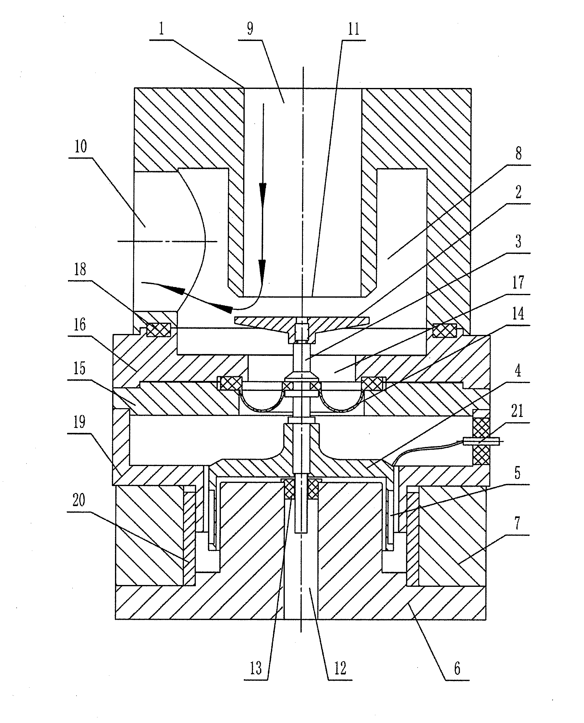 Flow control proportional valve