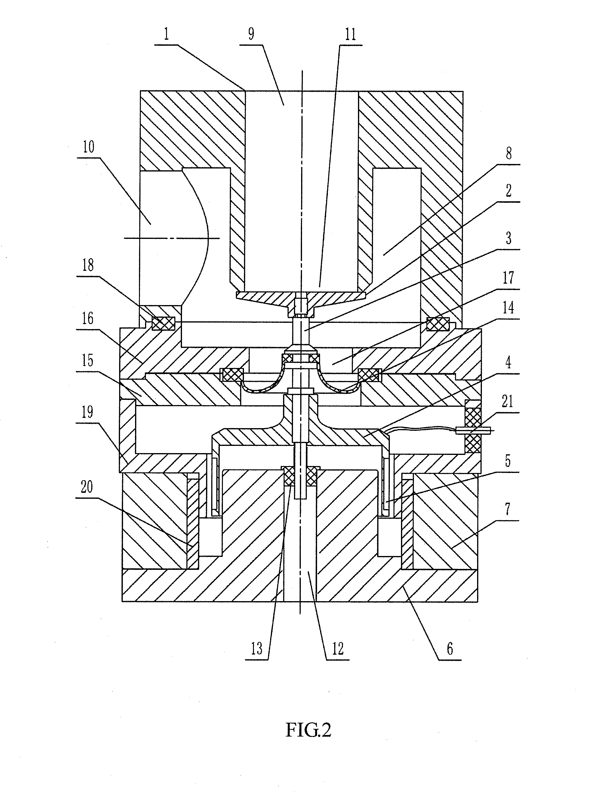 Flow control proportional valve