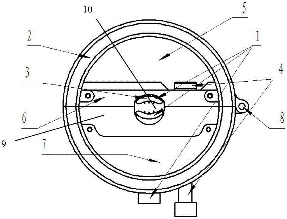 Opening current transformer capable of being installed in powered-on mode