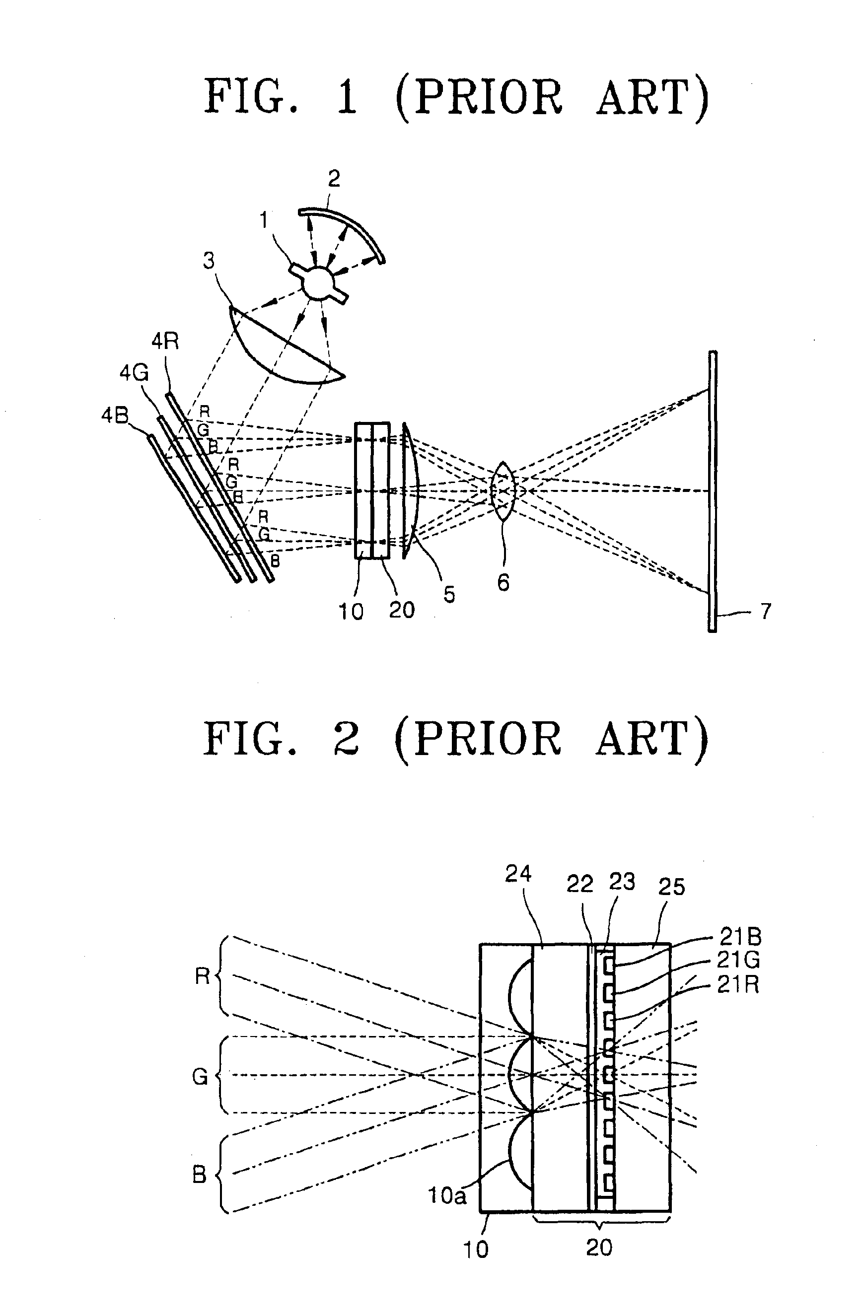 Single-panel color image display apparatus