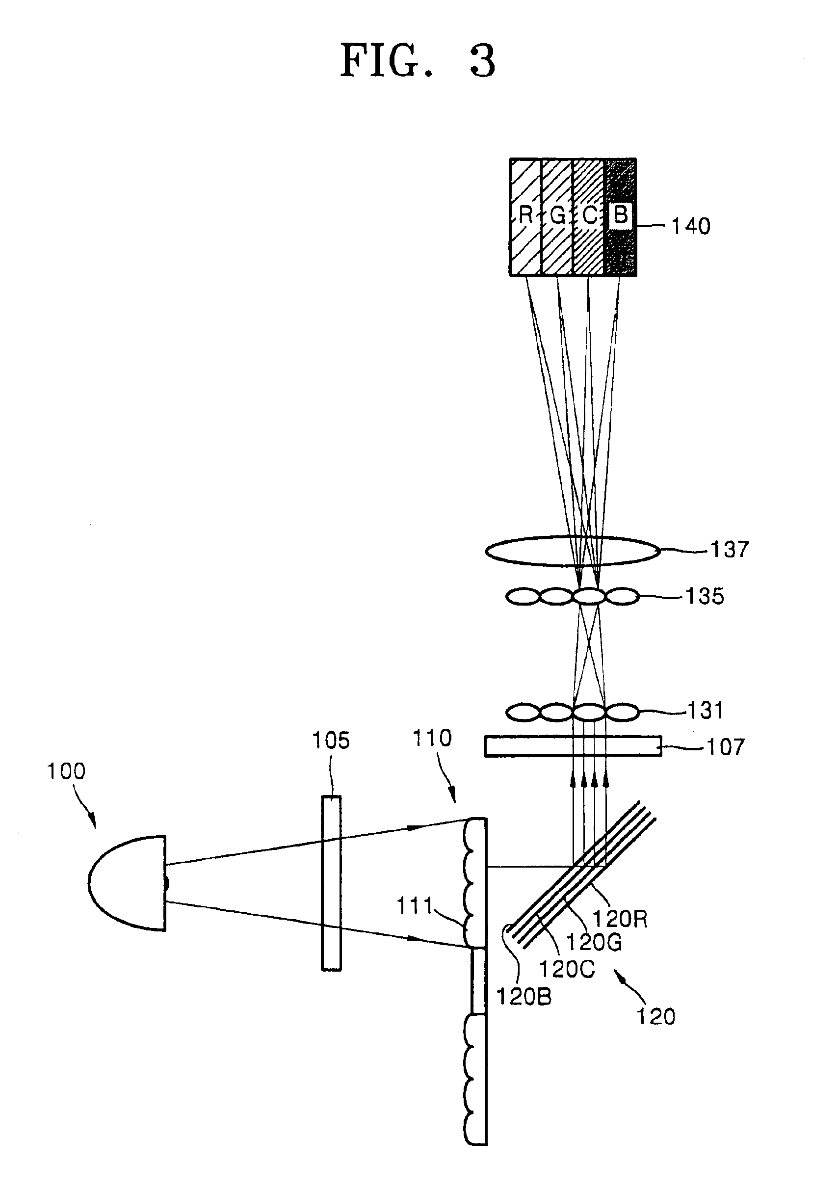 Single-panel color image display apparatus