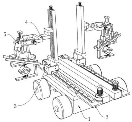 Automatic guiding robot for power cable of working well